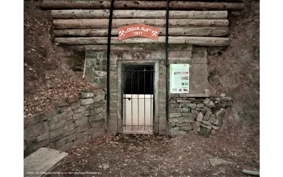 Lydiastollen Bergbauspuren Bredelar