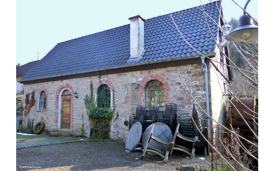 Drahtrolle Up dem Hecking