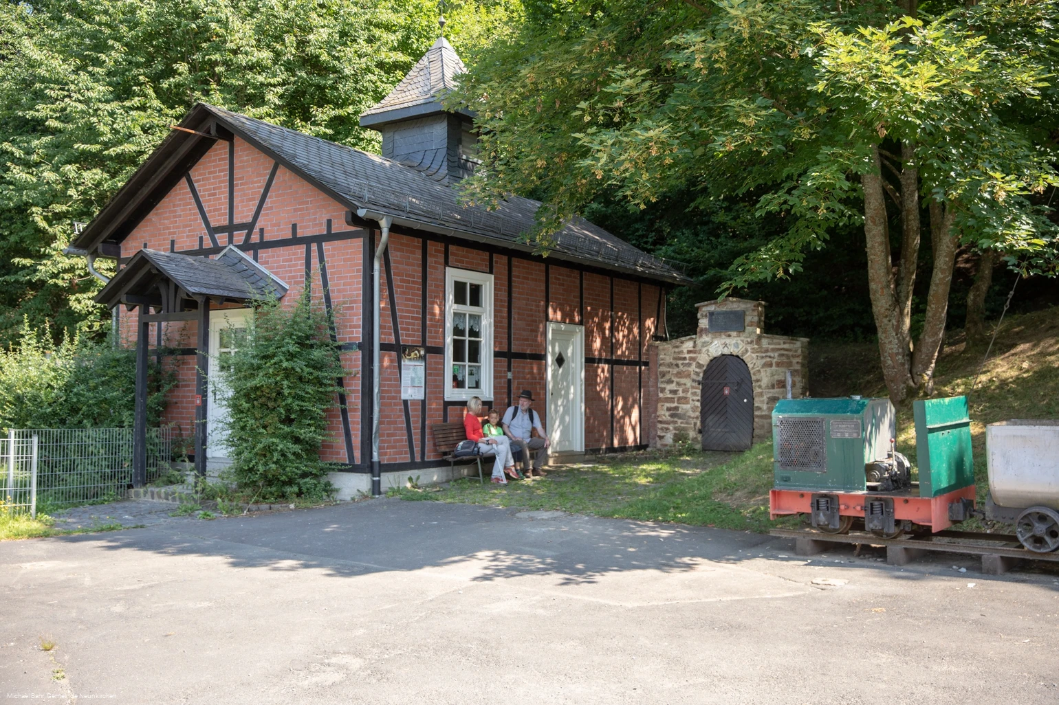 Übersicht Wodanstolln Eingangsbereich