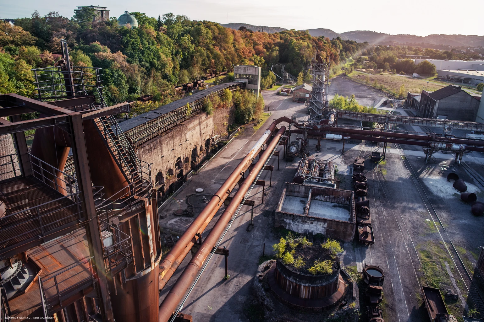 Henrichshütte Vogelperspektive 
